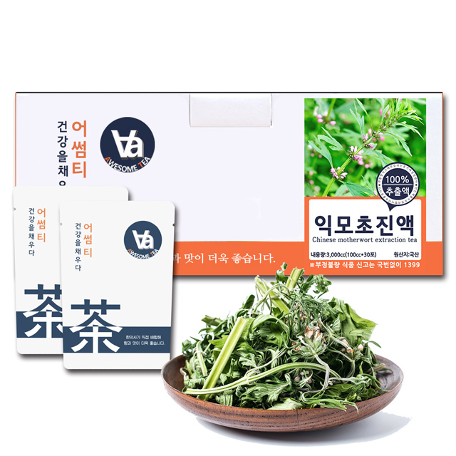 국산 익모초 즙 진액 100ml x 30포 - 상세 이미지 3