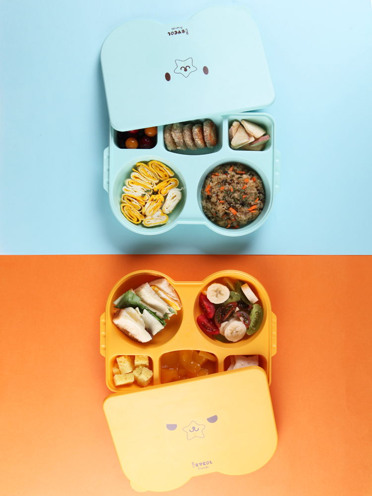 이름각인 유아 식기 옥수수 아기 식판 어린이집 뚜껑 도시락 가방 이미지 7