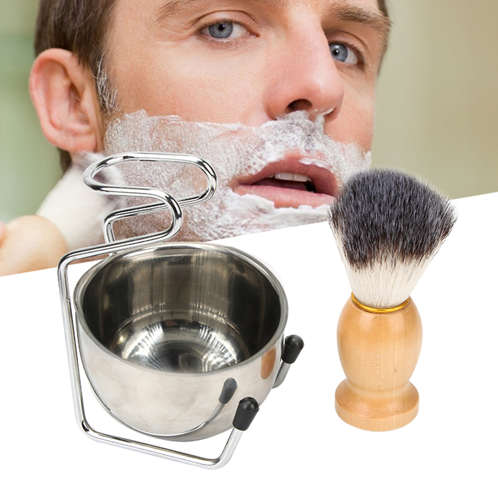 클래식 면도기 거치대 스탠드 면도 쉐이빙 브러쉬 면도솔 거품그릇