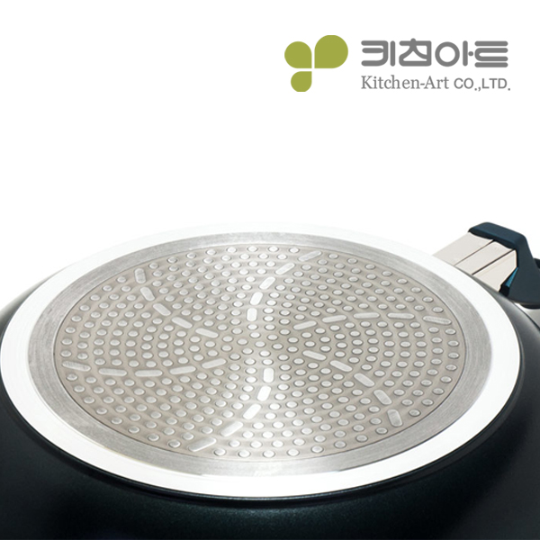 키친아트 인덕션 후라이팬 24cm 티타늄 가스렌지 겸용 - 상세 이미지 4