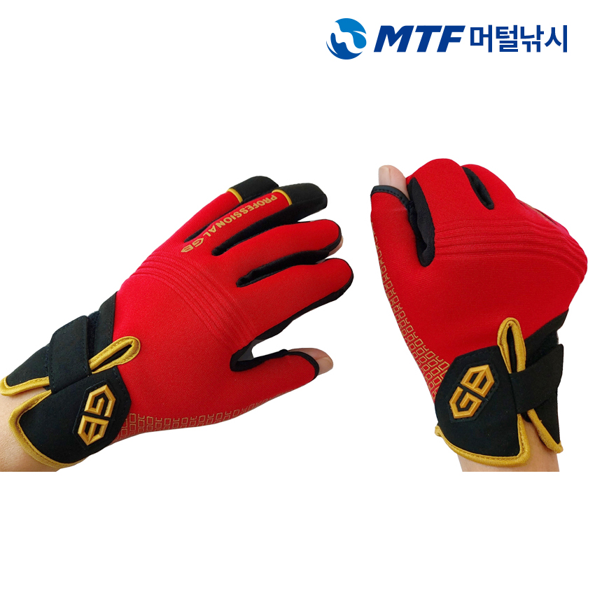 GB 네오 티타늄 3컷 추동 낚시 장갑 GB-F203 보온 가을 겨울 - 상세 이미지 3