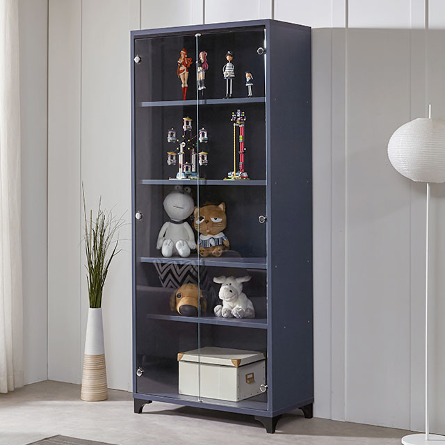 로티 장식장 강화유리 피규어장 진열장 유리장 800