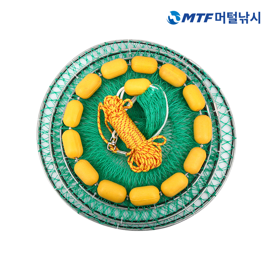 초특가 핸들 바다 부력망 로프 포함 45cm 고기망 어망 - 상세 이미지 4