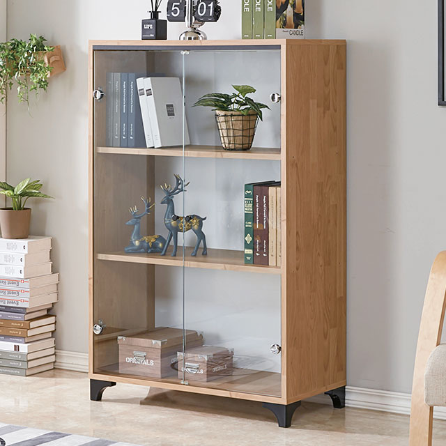 로티 장식장 강화유리문사용 2가지 컬러 피규어장 진열장 유리장 거실가구