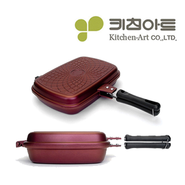 키친아트 금상첨화 피쉬 양면팬 생선구이 스테이크 - 상세 이미지 2