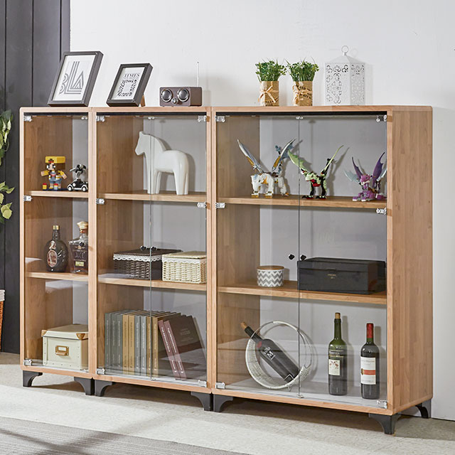 로티 강화유리 장식장 피규어장 진열장 유리장 3종