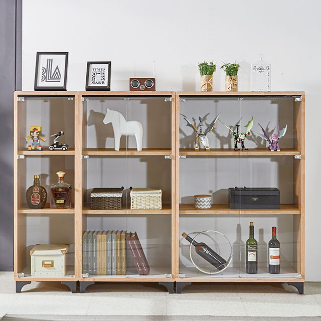 로티 강화유리 장식장 피규어장 진열장 유리장 3종