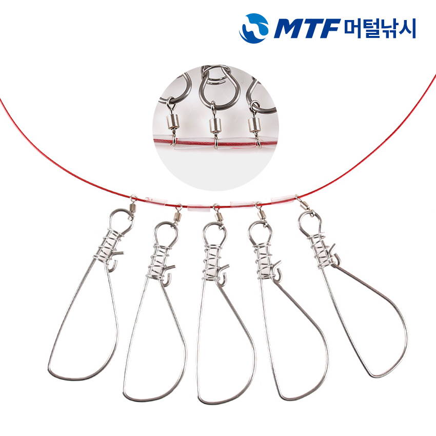 바다용 5개입 부력꿰미 대물꿰미 와이어 살림망 - 상세 이미지 2