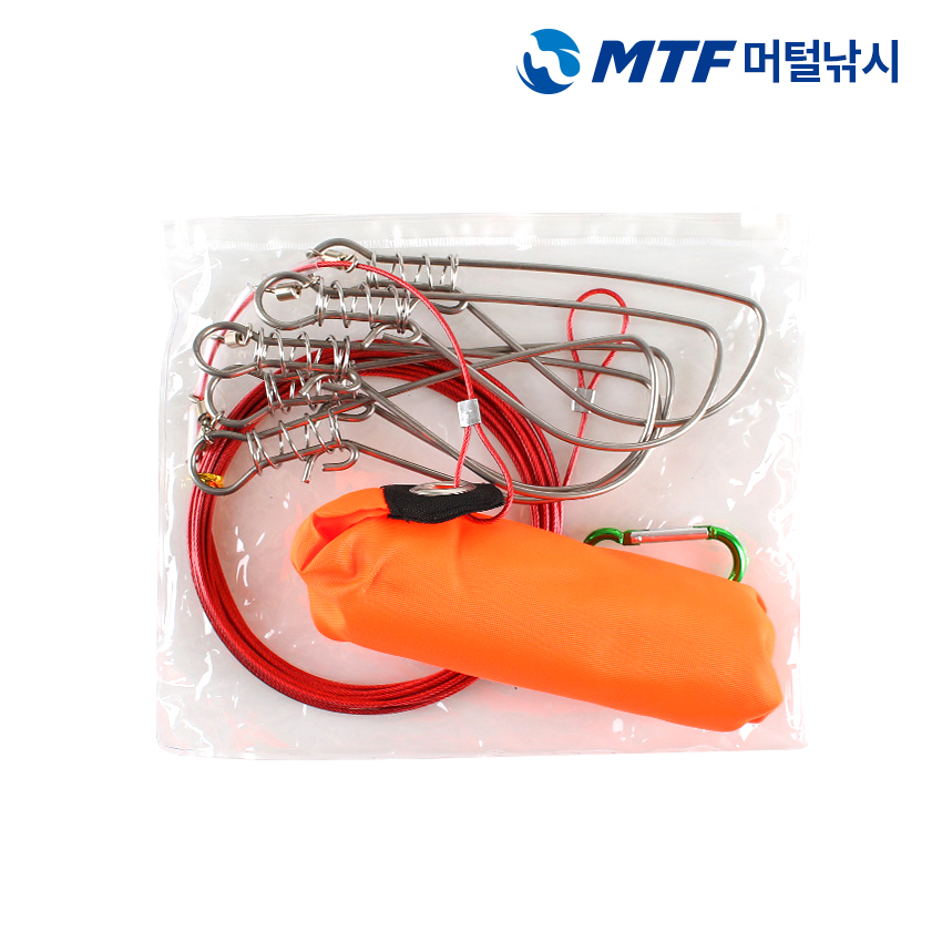 바다용 5개입 부력꿰미 대물꿰미 와이어 살림망 - 상세 이미지 3