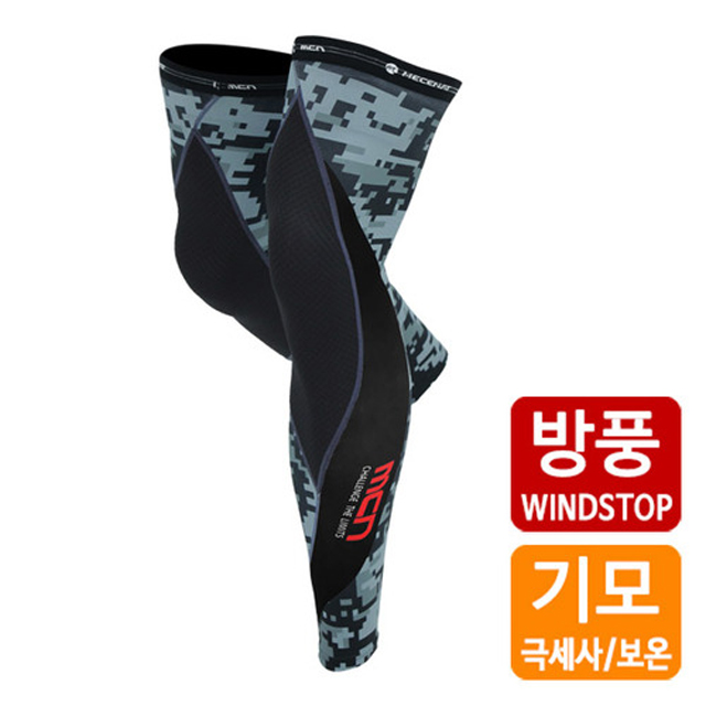 엠씨엔 겨울 방한 자전거 레그워머 기모 방풍 팔토시 다리토시 - 상세 이미지 2
