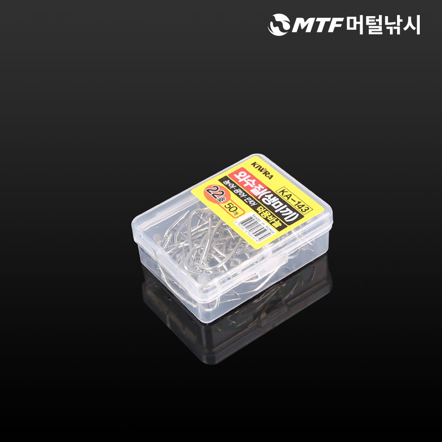 국산 키우라 외수질 생미끼 덕용바늘 KA-143 농어 - 상품 이미지