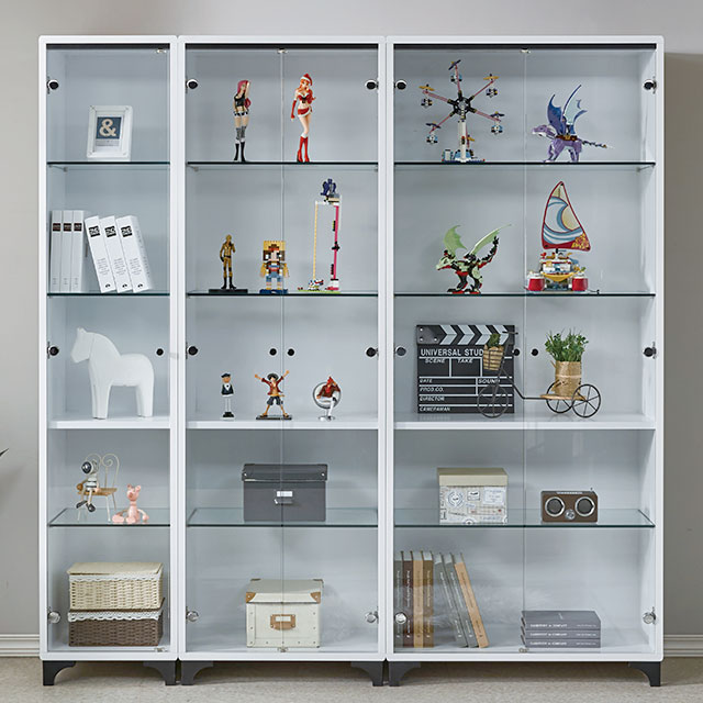 빈스 진열장 강화유리 장식장 피규어장 유리장 거실가구