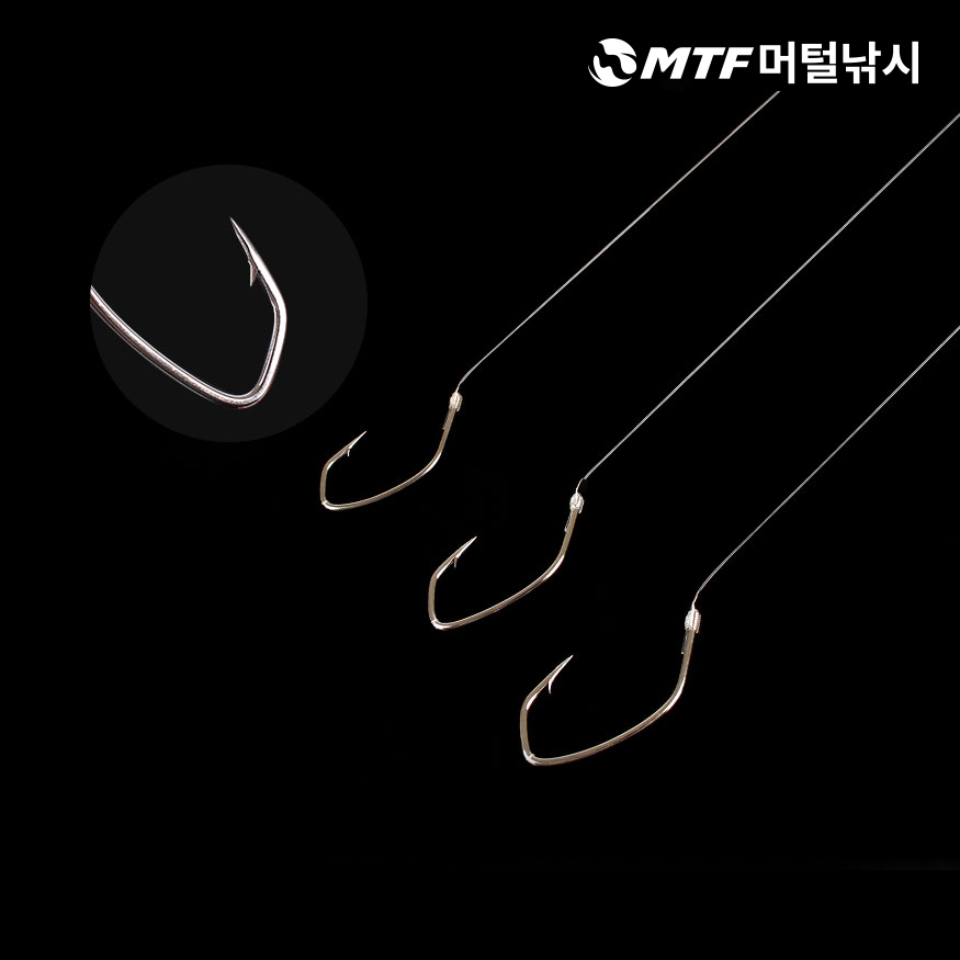 키우라 농어 생미끼 묶음 바늘 10개입 광어 민어 - 상세 이미지 3