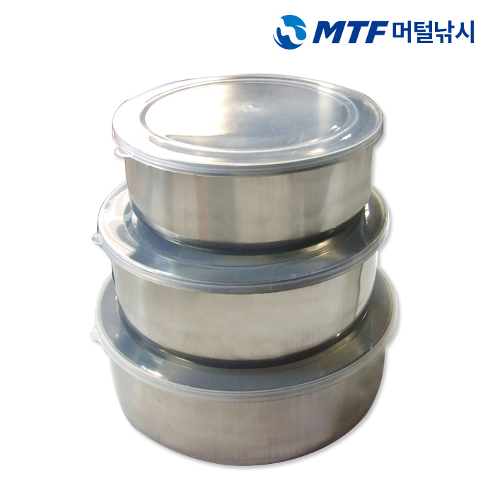 KD 스텐 다용도 떡밥그릇 3종세트 B-040G - 상품 이미지