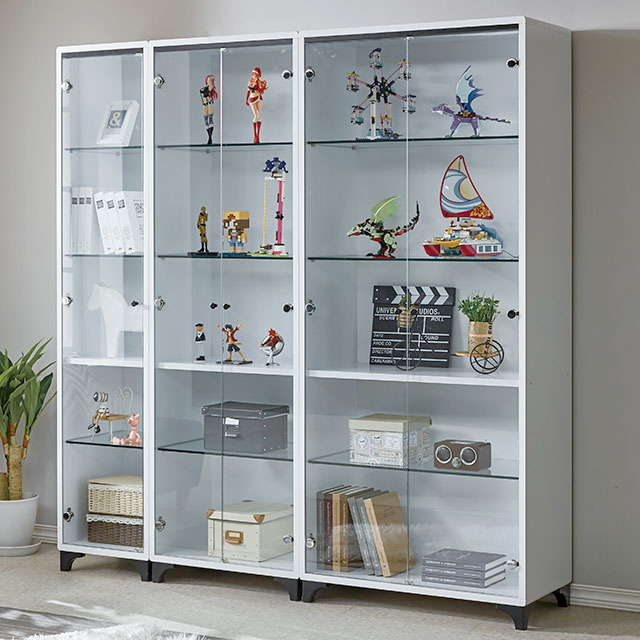 빈스 진열장 강화유리 장식장 피규어장 유리장 거실가구