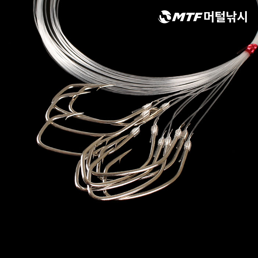 키우라 농어 생미끼 묶음 바늘 10개입 광어 민어 - 상세 이미지 2