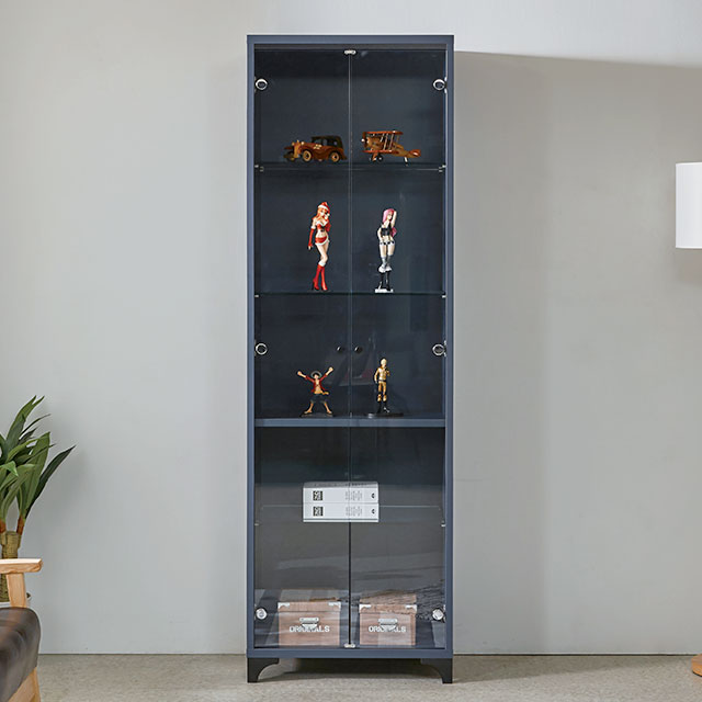 빈스 장식장 강화유리 진열장 피규어장 유리장 거실가구