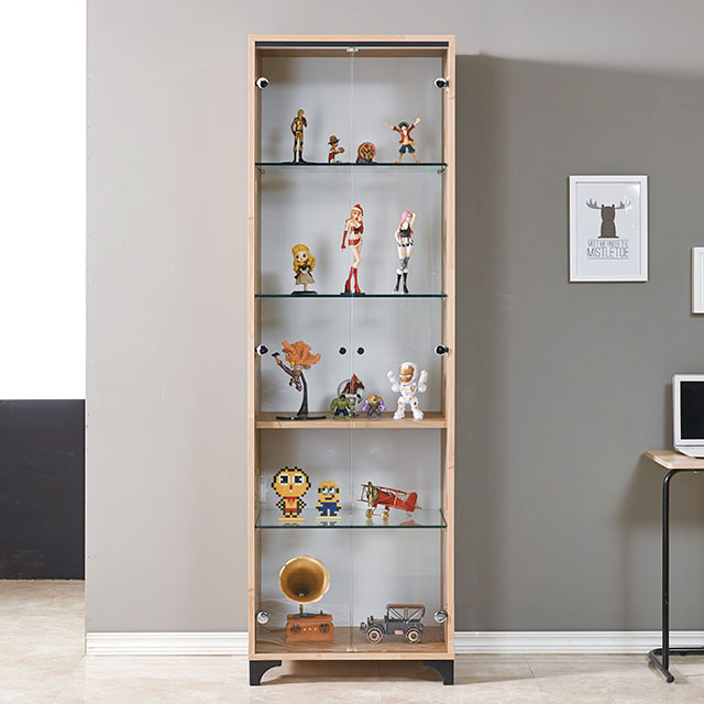 빈스 장식장 강화유리 진열장 피규어장 유리장 거실가구