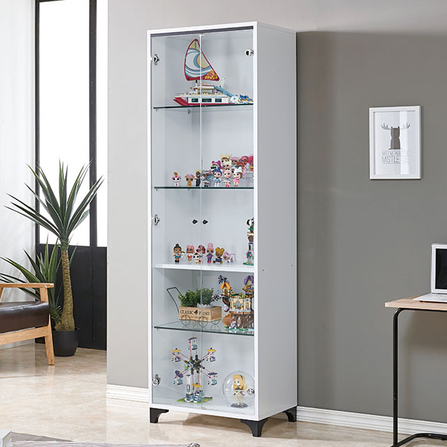 빈스 장식장 강화유리 진열장 피규어장 유리장 거실가구