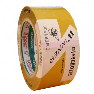 금성 OPP 아크릴 미색 택배 테이프 48mm x 80M (8716) - 상품 이미지