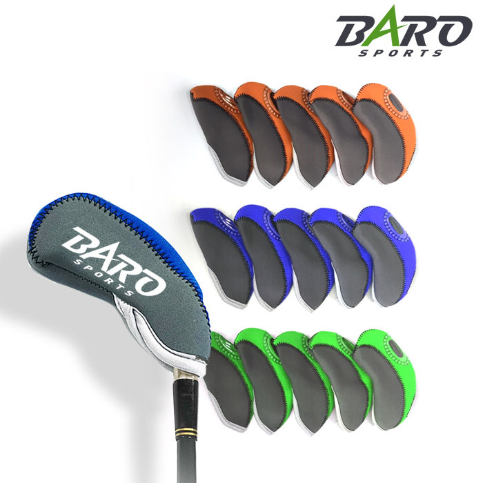 (지금사면 7000won) 골프채커버 큐티신형아이언커버 10개1세트 헤드커버 신축성좋은 네오플랜소재