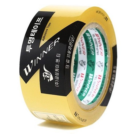 금성 OPP투명테이프(아크릴) 48mm x 80M (8709) - 상품 이미지