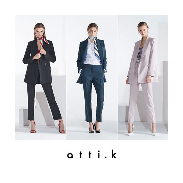 에띠케이 고현정 스트레치 엣지 수트+스카프세트(랜덤발송)