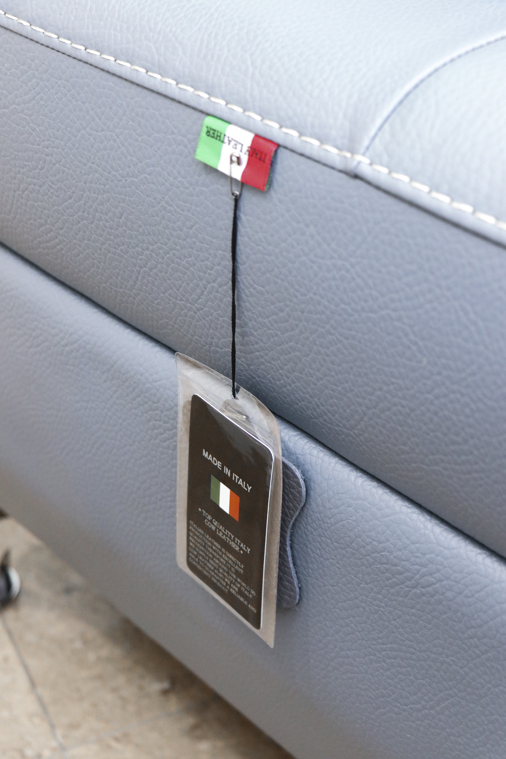 최고급 이태리 소가죽 4인소파, 카우치,일자형 4인용 가죽소파, 오리지널 통가죽소파,코코