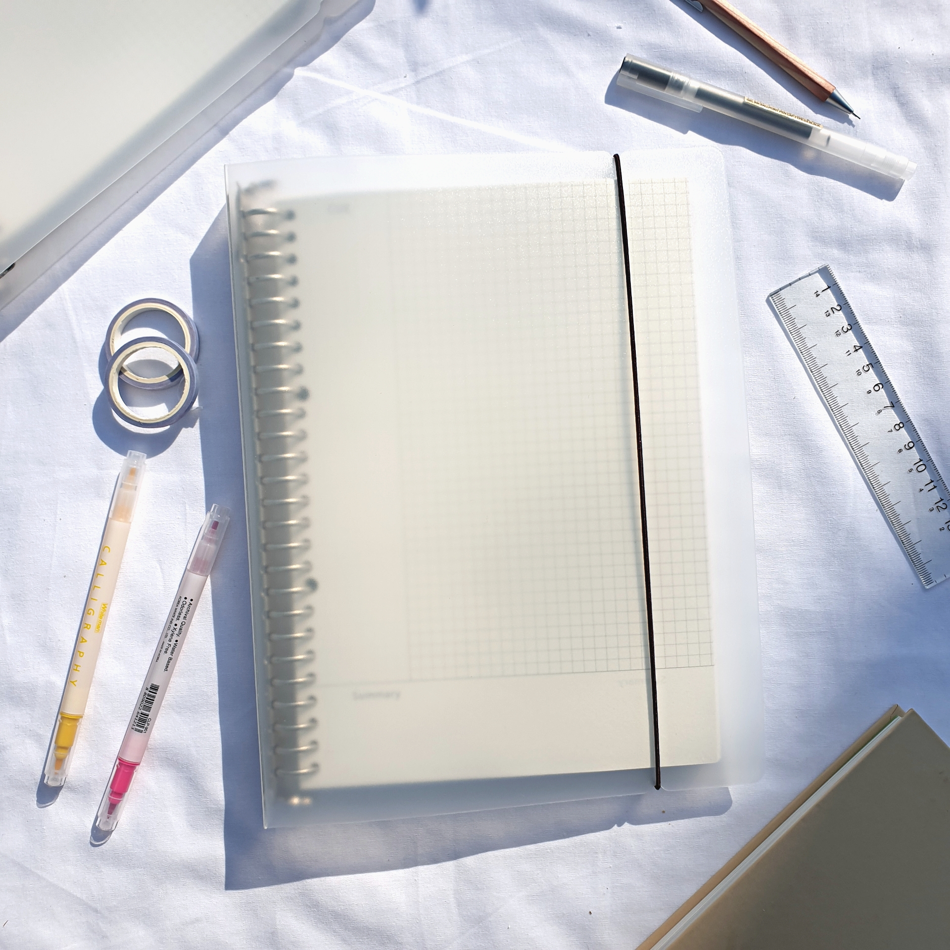 굿슈머 바인더노트 모눈 노트 A5 제품 이미지