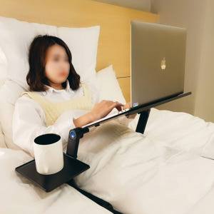 누워서 노트북 거치대 자취필수품 눕서대 플러스형 (마우스거치대 포함) 개봉기 | 실사용 후기 - 상품 이미지 1
