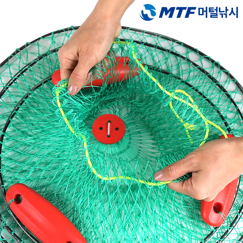 MTF 일화 와이어 3단 품질보증 부력망 살림망 45cm - 상세 이미지 4