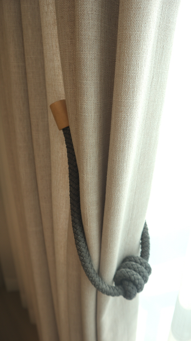 코지앳홈독점- ﻿프리미엄 자석루프 커튼 타이백3종