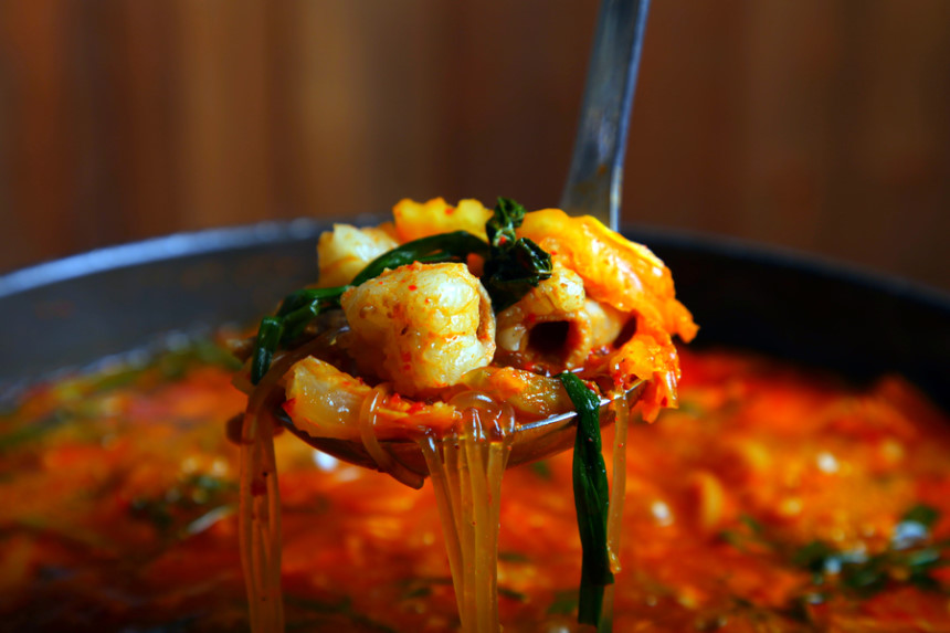 김해 마곱간 한우곱창전골 캠핑음식 밀키트