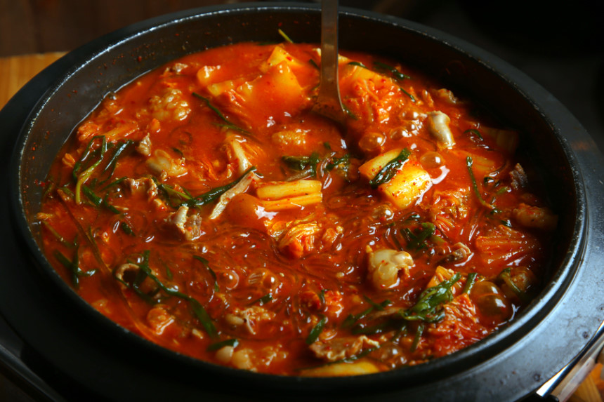 김해 마곱간 한우곱창전골 캠핑음식 밀키트