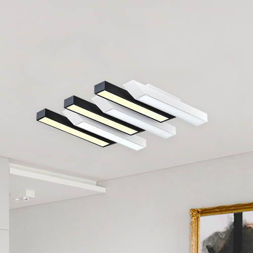 LED 피아노건반 거실등 플랭크 120W 국산 인테리어조명 - 상품 이미지