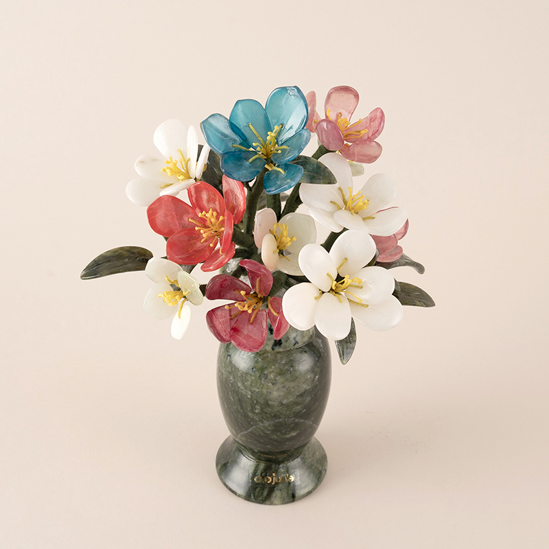 아토제이드 천연 옥꽃 모던 제이드 / 승진선물 옥화분 승진화분 승진난 입사선물 개업화분 옥으로만든꽃 옥화 이미지 2