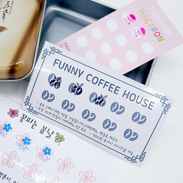 번짐없이 바로 마르는 속건 쿠폰 도장 스탬프  의류 낙관 불멸 웨딩 만년 골프 제작 이미지 2