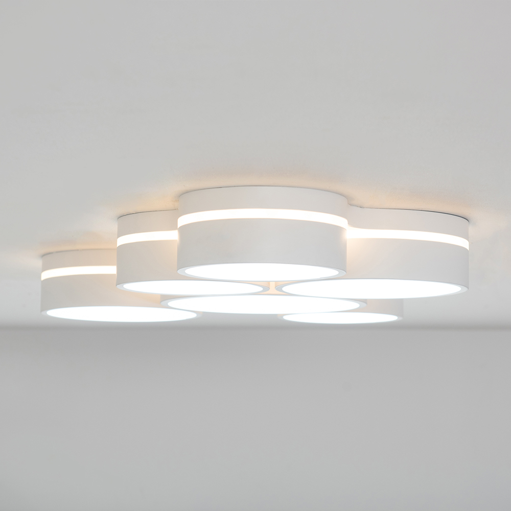 LED 드로우 써클 거실등 130W 국산led거실등 - 상세 이미지 3