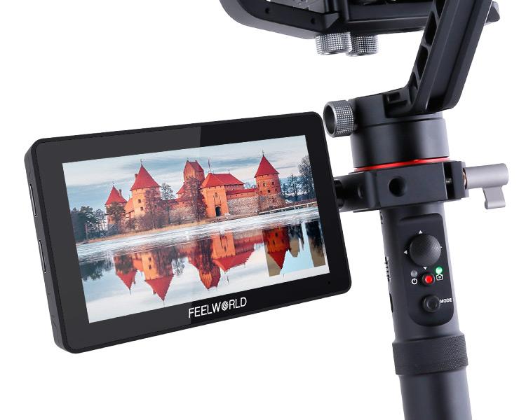 필월드 F6 플러스 V2 4K 카메라 프리뷰 모니터 6인치 3D LUT 터치스크린 - 상세 이미지 2