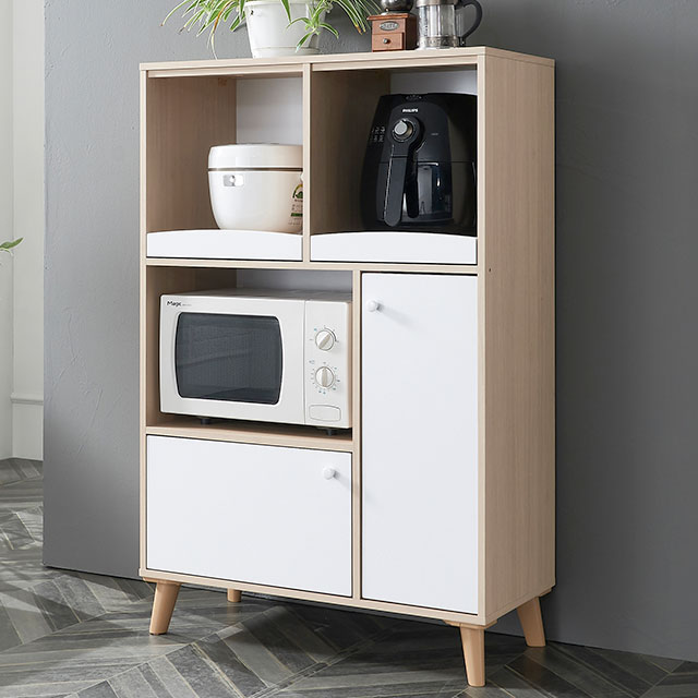 돌핀 800 주방 전자 렌지대 밥솥 다이 수납장 밥통 정리대 렌지장