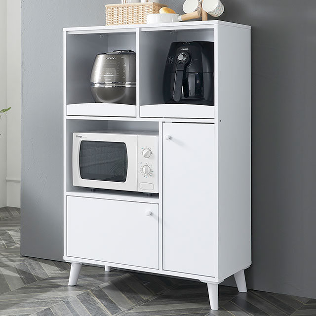 돌핀 800 주방 전자 렌지대 밥솥 다이 수납장 밥통 정리대 렌지장