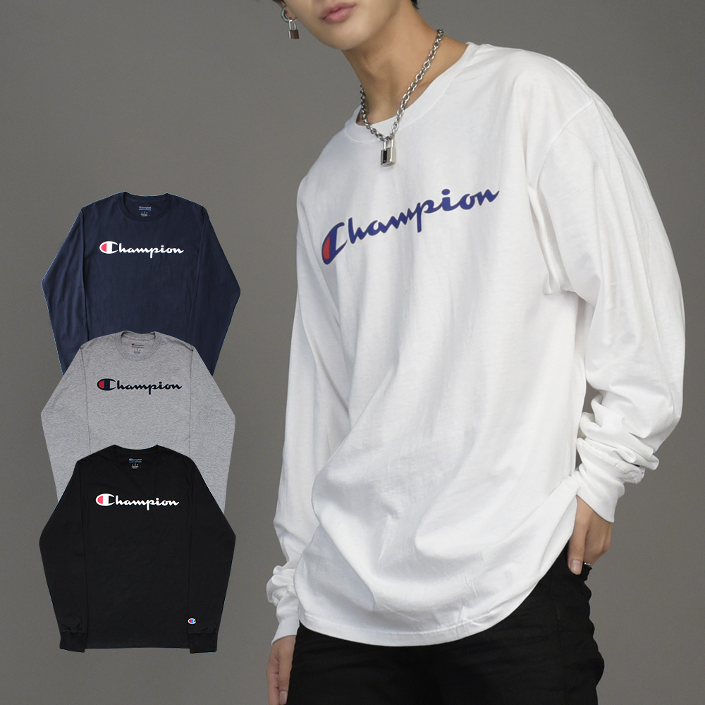 챔피온 빅로고 맨투맨 긴팔티셔츠