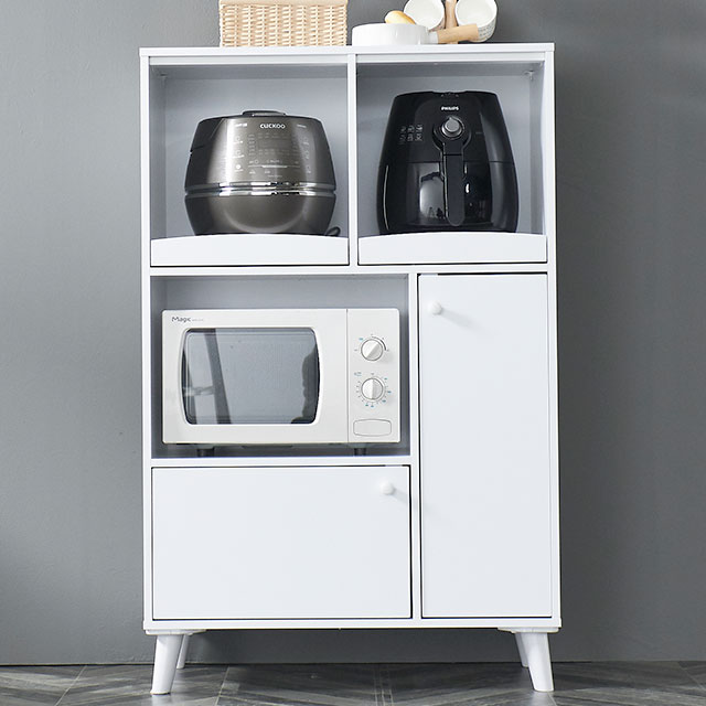 돌핀 800 주방 전자 렌지대 밥솥 다이 수납장 밥통 정리대 렌지장