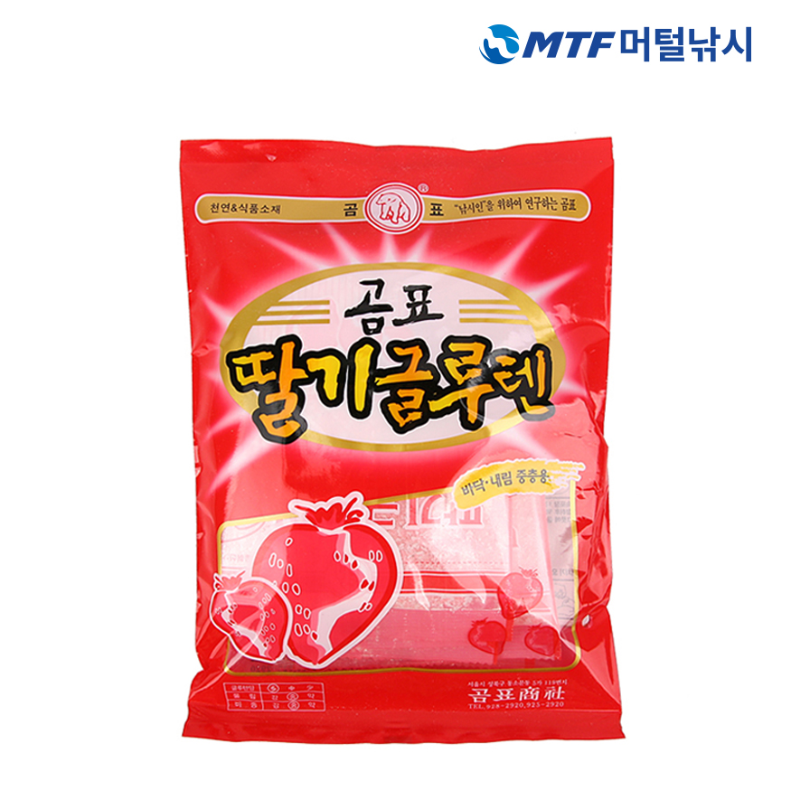 곰표 딸기 글루텐 낚시용품 낚시떡밥 떡밥 집어제 - 상세 이미지 4