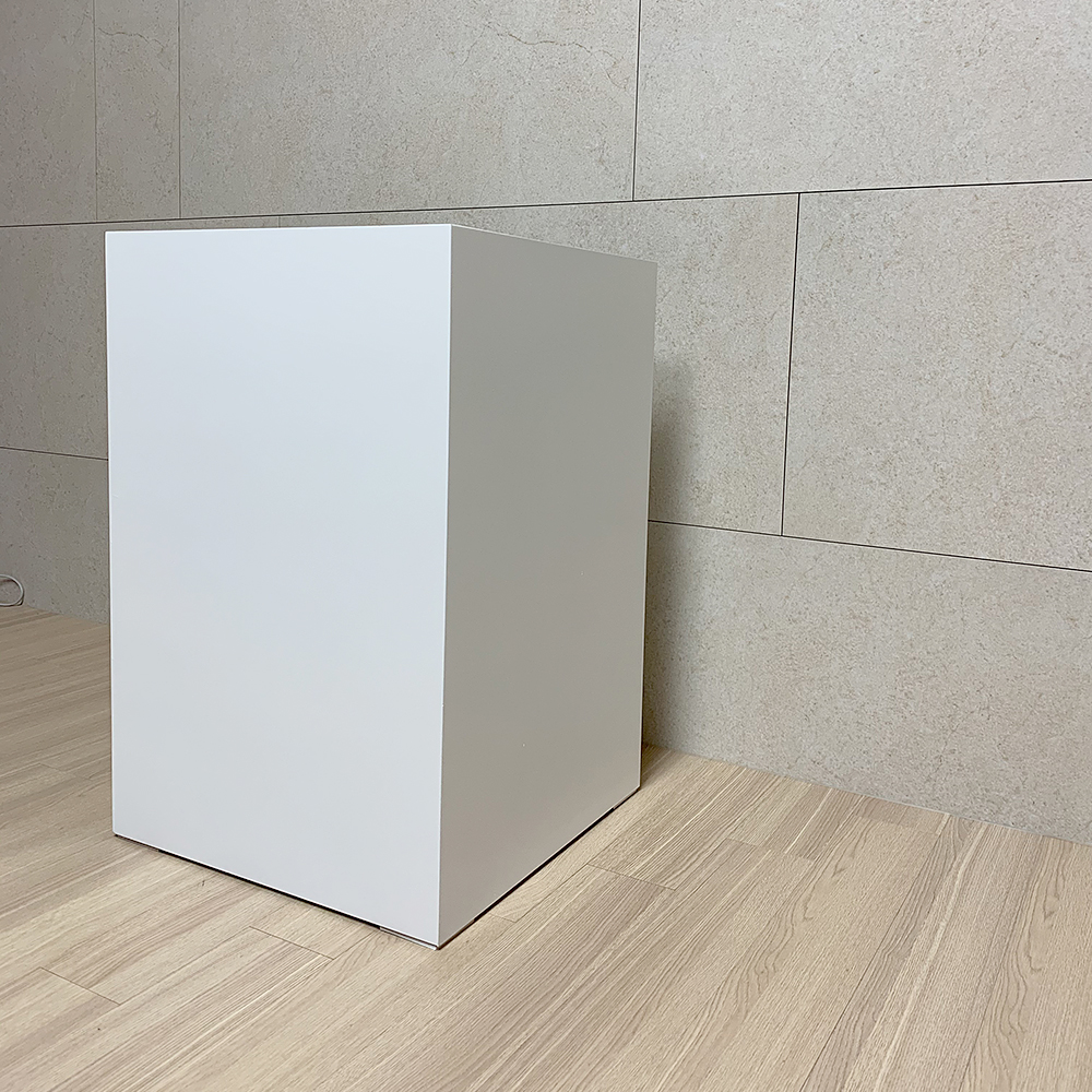 촬영소품 전시 다이 박스 제작 사각 디스플레이 박스 화이트 400x400x200 - 상세 이미지 5