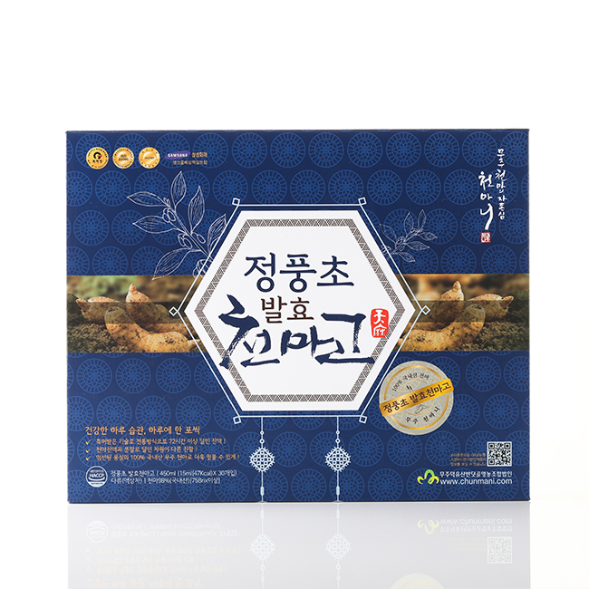[천마니] 진짜 정성으로 만든 먹기 편한 정풍초 발효 천마고 스틱형 무주천마 선물세트 - 상세 이미지 4