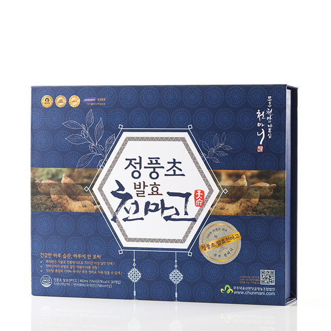 [천마니] 진짜 정성으로 만든 먹기 편한 정풍초 발효 천마고 스틱형 무주천마 선물세트 - 상세 이미지 5
