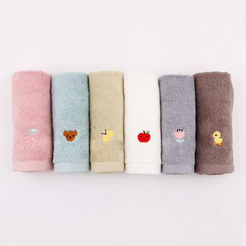 기성 어린이집네임수건쪼꼬미 pink 체리