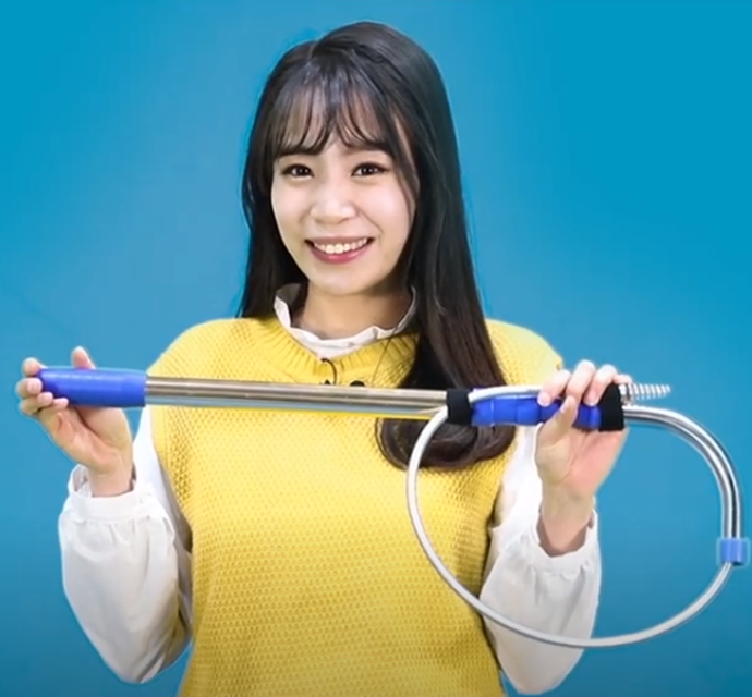 변기뚫기 변기뚫는법 스틸뚫어뻥 관통기 - 메인 이미지