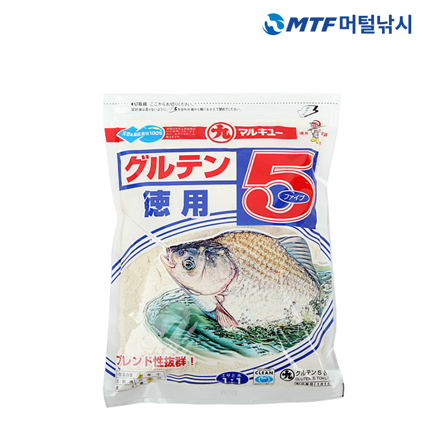 마루큐 글루텐 5 덕용 민물 낚시 떡밥 미끼 - 상품 이미지